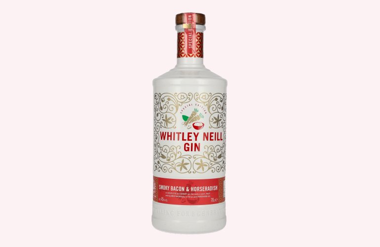 Whitley Neill SMOKY BACON & HORSERADISH GIN Special Edition 45% Vol. 0,7l