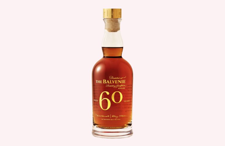 The Balvenie 60 Years Old Single Malt Scotch Whisky 42,4% Vol. 0,7l en boîte cadeau