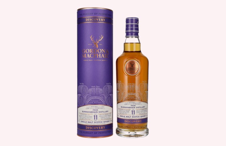 Gordon & MacPhail BUNNAHABHAIN 11 Years Old DISCOVERY 43% Vol. 0,7l in geschenkverpakking