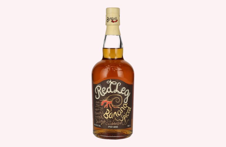 RedLeg Banana Spiced Rum 37,5% Vol. 0,7l