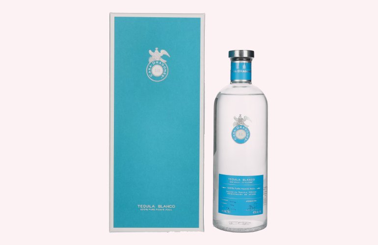 Casa Dragones Tequila BLANCO 100% Puro Agave Azul 40% Vol. 0,7l in geschenkverpakking