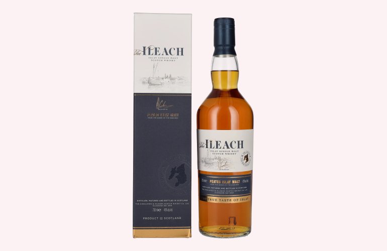 Ileach PEATED ISLAY MALT Islay Single Malt 40% Vol. 0,7l en boîte cadeau