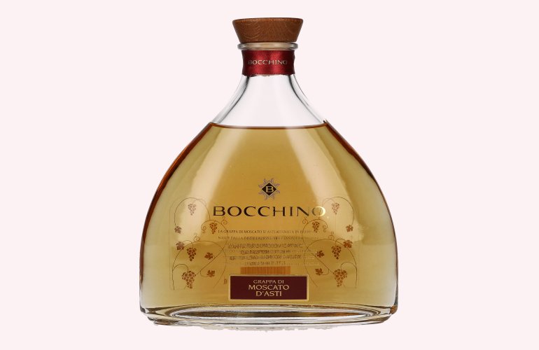 Bocchino Grappa di MOSCATO D'ASTI in Barriques 40% Vol. 0,7l