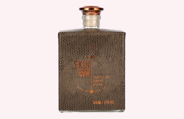 Skin Gin Handcrafted German Dry Gin Reptile Brown Skin 42% Vol. 0,5l