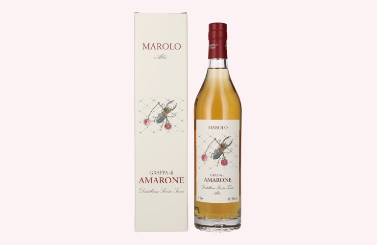 Marolo Alba Grappa di AMARONE 45% Vol. 0,7l in geschenkverpakking