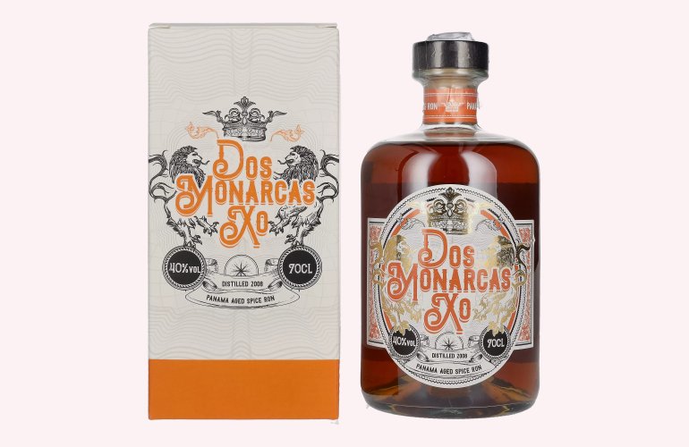 Dos Monarcas XO Panama Aged Spice 40% Vol. 0,7l in geschenkverpakking