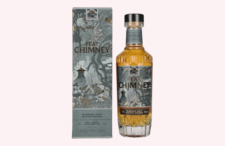 Wemyss Malts PEAT CHIMNEY Blended Malt Scotch Whisky 2020 46% Vol. 0,7l in geschenkverpakking