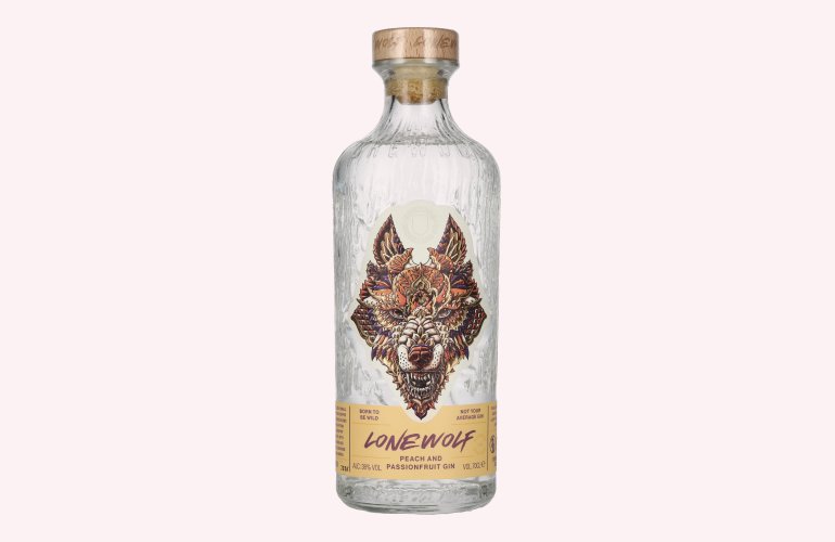 Brewdog Distilling Co. LoneWolf PEACH & PASSION FRUIT Gin 38% Vol. 0,7l