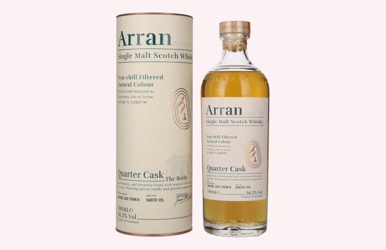 Arran Quarter Cask THE BOTHY 56,2% Vol. 0,7l in geschenkverpakking