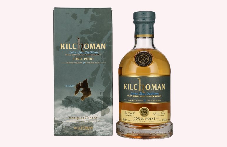 Kilchoman COULL POINT Islay Single Malt Scotch Whisky 46% Vol. 0,7l en boîte cadeau