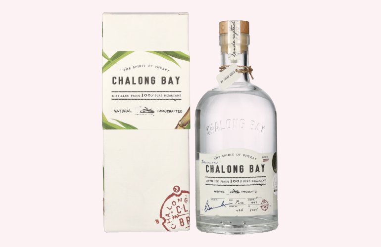 Chalong Bay PURE CANE Spirit Drink 40% Vol. 0,7l in Geschenkbox