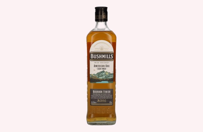 Bushmills Irish Whiskey American Oak BOURBON FINISH 40% Vol. 0,7l