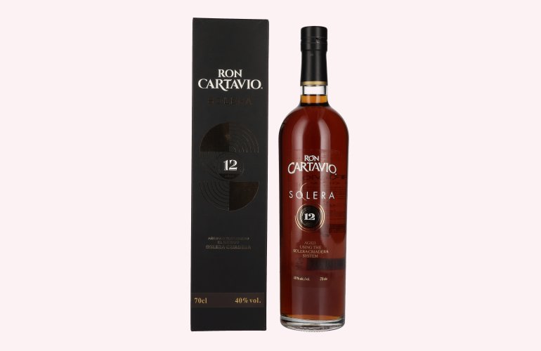 Ron Cartavio 12 Años Solera 40% Vol. 0,7l in Giftbox