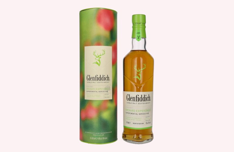 Glenfiddich ORCHARD EXPERIMENT Single Malt Scotch Whisky 43% Vol. 0,7l en boîte cadeau