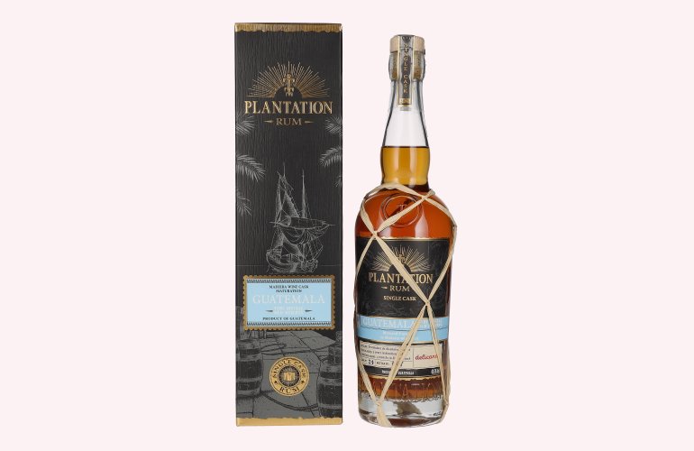 Plantation Rum GUATEMALA VSOR Madeira Finish by delicando 2023 49,5% Vol. 0,7l en boîte cadeau