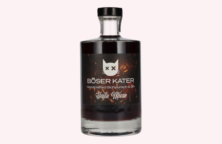 BÖSER KATER Heiße Mieze Handcrafted Glühpunsch & Gin 17% Vol. 0,5l