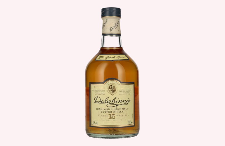 Dalwhinnie 15 Years Old Highland Single Malt Scotch Whisky 43% Vol. 0,7l en boîte cadeau