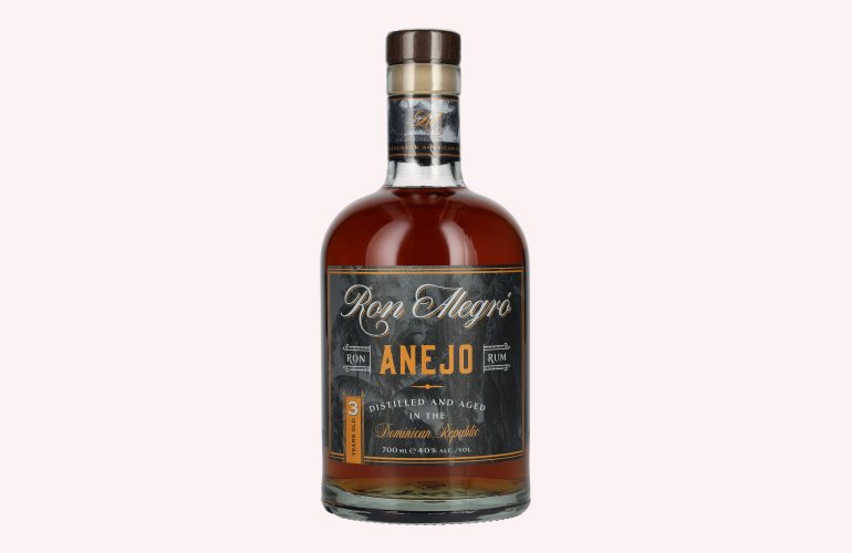 Ron Alegró AÑEJO Dominican Republic Rum 40% Vol. 0,7l