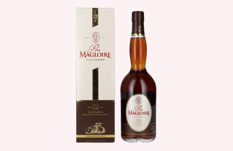 Père Magloire Calvados 12 Ans 40% Vol. 0,7l en boîte cadeau