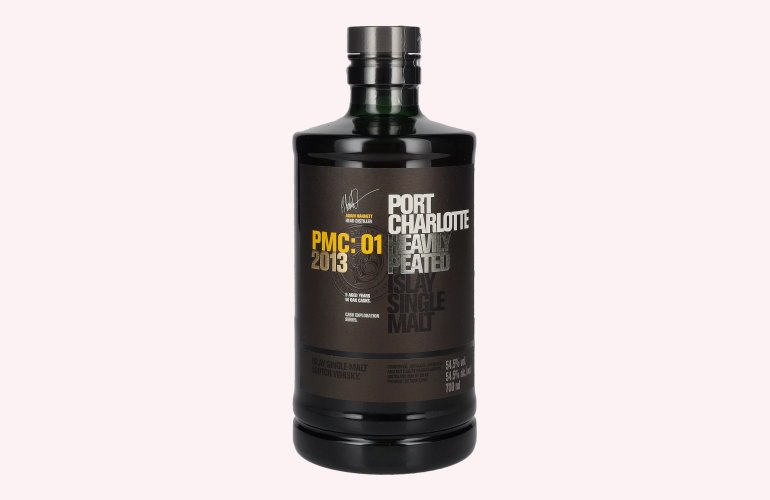 Port Charlotte PMC:01 Heavily Peated Islay Single Malt 2013 54,5% Vol. 0,7l