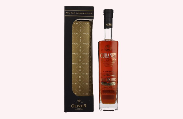 Ron Cubaney TESORO 25 Sistema Solera 38% Vol. 0,7l in geschenkverpakking