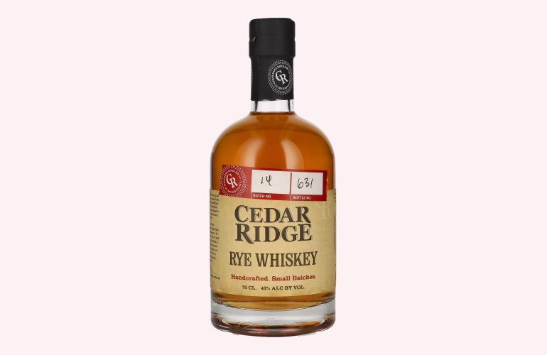 Cedar Ridge RYE WHISKEY 43% Vol. 0,7l