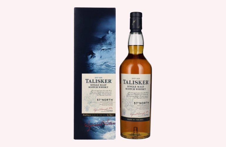 Talisker 57° NORTH Single Malt Scotch Whisky 57% Vol. 0,7l en boîte cadeau