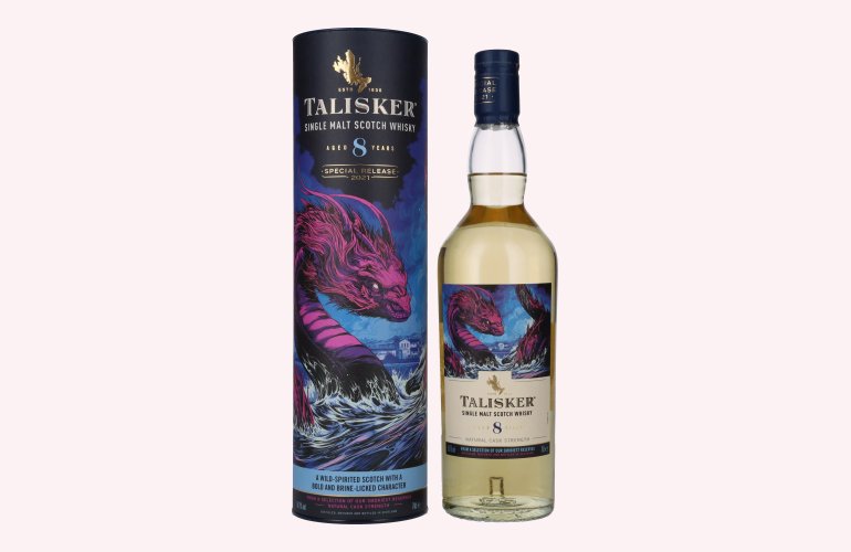 Talisker 8 Years Old Single Malt Special Release 2021 59,7% Vol. 0,7l en boîte cadeau