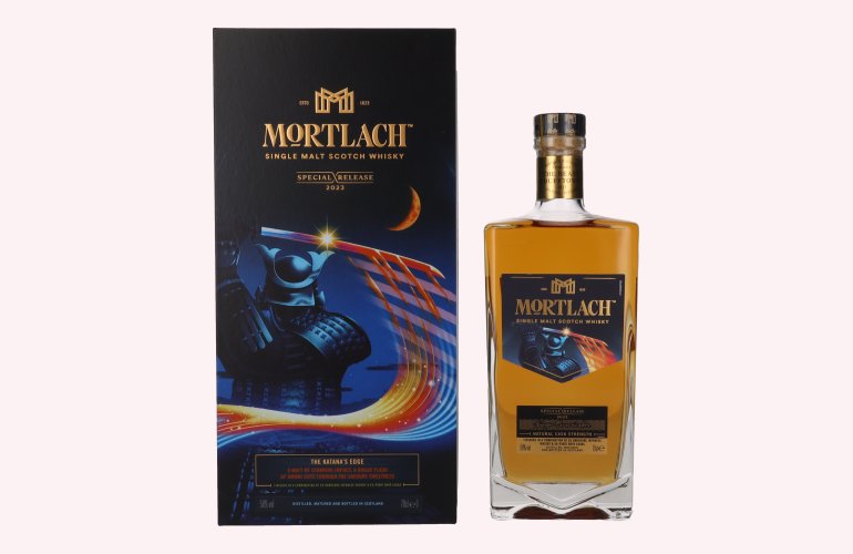 Mortlach The Katana's Edge Single Malt Special Release 2023 58% Vol. 0,7l in Geschenkbox