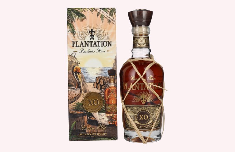 Plantation Rum BARBADOS XO 20th Anniversary 40% Vol. 0,7l in Geschenkbox