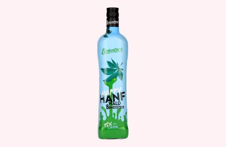 Berentzen Happy HANF & Waldmeister Likör 15% Vol. 0,7l