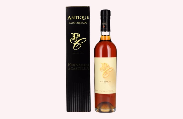 Fernando de Castilla Sherry Palo Cortado Antique 20% Vol. 0,5l in geschenkverpakking