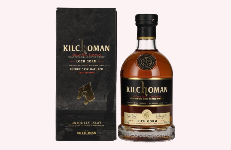 Kilchoman LOCH GORM Sherry Cask Matured Limited Edition 2024 46% Vol. 0,7l in geschenkverpakking