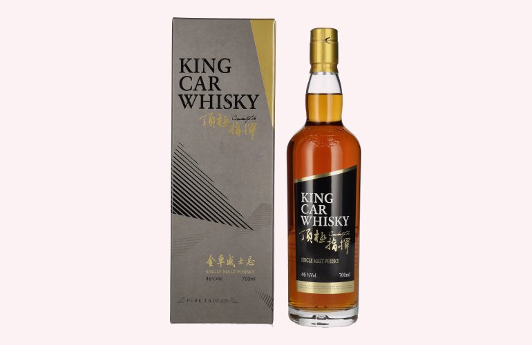 Kavalan KING CAR CONDUCTOR Single Malt Whisky 46% Vol. 0,7l in geschenkverpakking