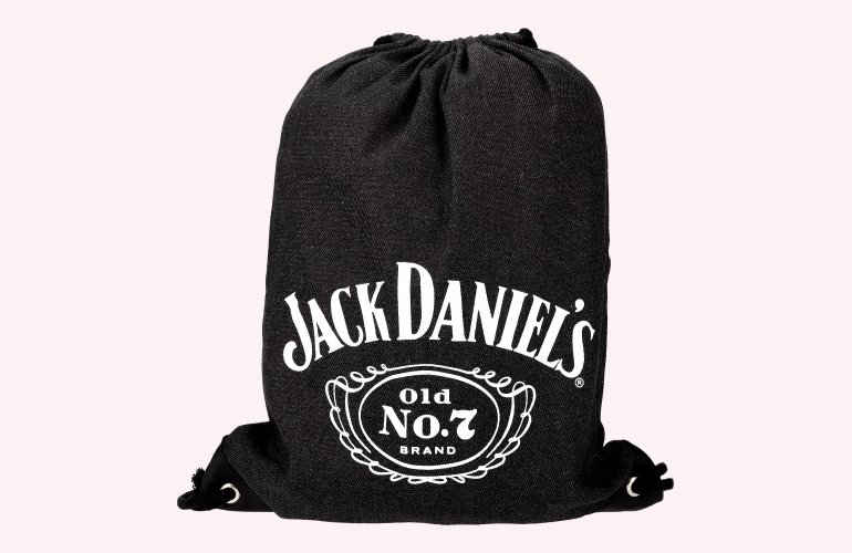 Jack Daniel's Sportbeutel met Schriftzug