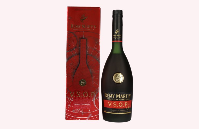 Rémy Martin V.S.O.P Cognac Fine Champagne Frosted Glas Design 40% Vol. 0,7l in Geschenkbox