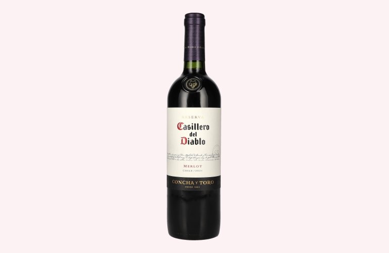 Concha y Toro Casillero del Diablo MERLOT Reserva 2021 13,5% Vol. 0,75l