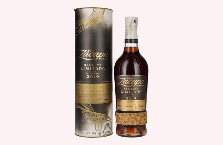 Ron Zacapa Centenario RESERVA LIMITADA Solera Gran Reserva 2019 45% Vol. 0,7l in geschenkverpakking