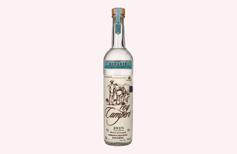 Rey Campero Mezcal ESPADÍN 48,6% Vol. 0,7l