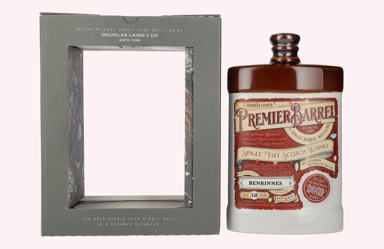 Douglas Laing PREMIER BARREL Benrinnes 12 Years Old Christmas Edition 2023 46% Vol. 0,7l in geschenkverpakking