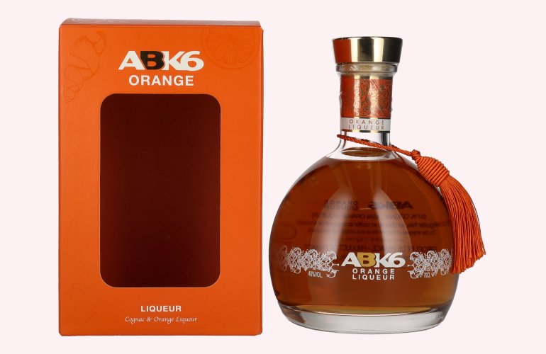 ABK6 Orange Liqueur 40% Vol. 0,7l en boîte cadeau