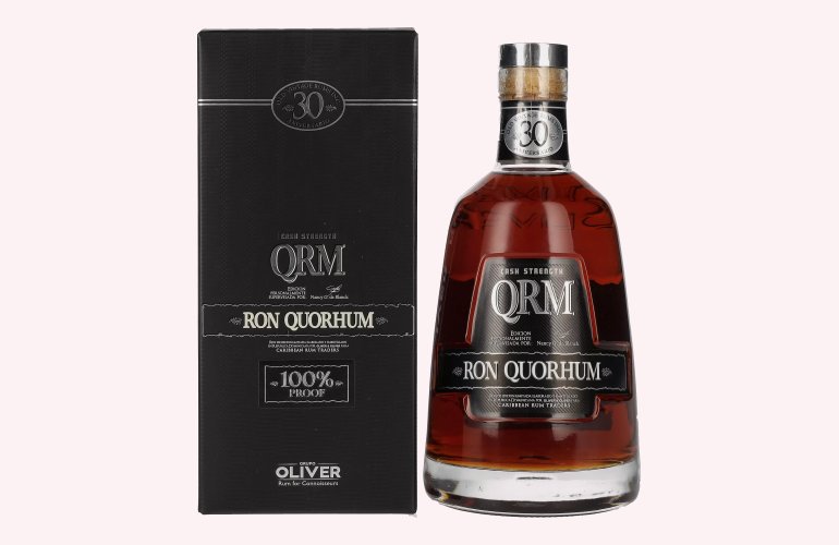 Ron Quorhum 30 Aniversario Cask Strength 50% Vol. 0,7l in geschenkverpakking