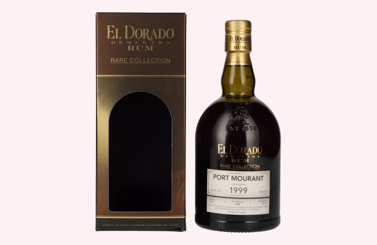 El Dorado PORT MOURANT Demerara Rum RARE COLLECTION Limited Release 1999 61,4% Vol. 0,7l in geschenkverpakking