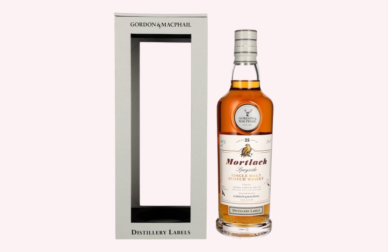 Gordon & MacPhail MORTLACH 25 Years Old Distillery Labels 46% Vol. 0,7l en boîte cadeau