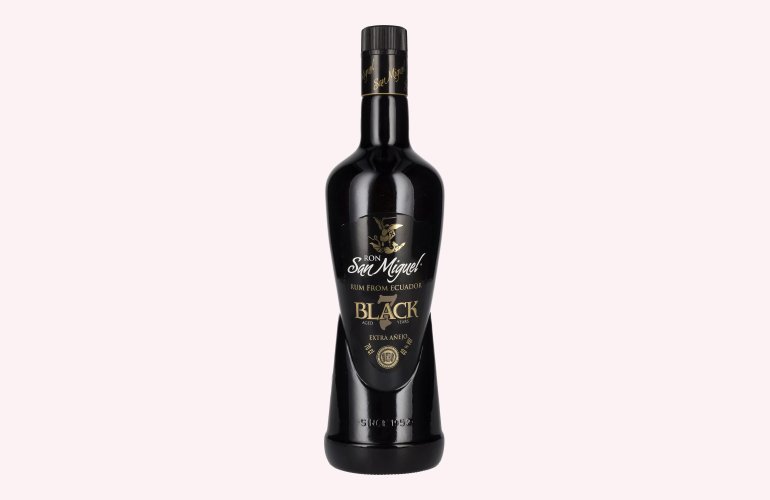 Ron San Miguel 7 Years Old Black Rum 40% Vol. 0,7l