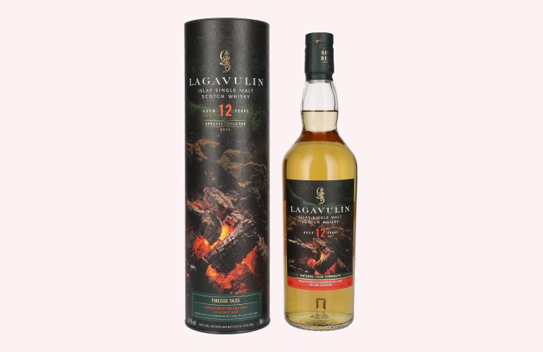 Lagavulin 12 Years Old Fireside Tales Single Malt Special Release 2024 57,4% Vol. 0,7l in geschenkverpakking