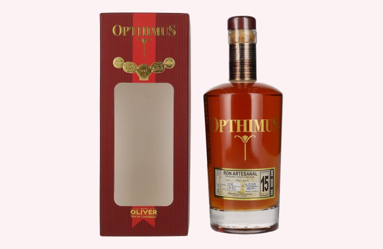 Opthimus 15 Años Res Laude 38% Vol. 0,7l en boîte cadeau