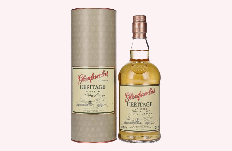 Glenfarclas HERITAGE Speyside Single Malt Scotch Whisky 40% Vol. 0,7l in geschenkverpakking