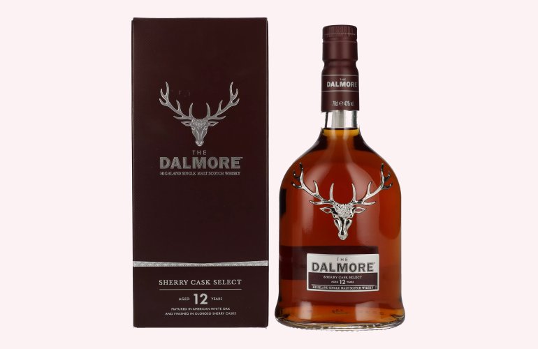 The Dalmore 12 Years Old SHERRY CASK SELECT 43% Vol. 0,7l in geschenkverpakking