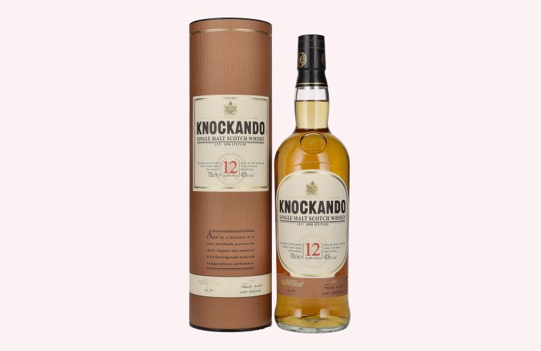 Knockando 12 Years Old Single Malt Scotch Whisky 43% Vol. 0,7l en boîte cadeau